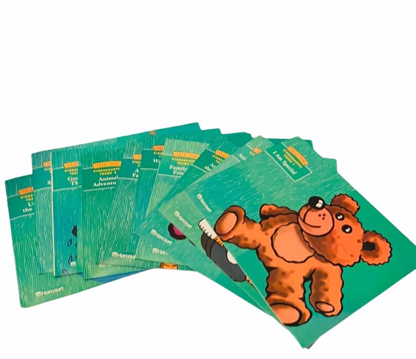 12 New Harcourt Kindergarten Theme Book