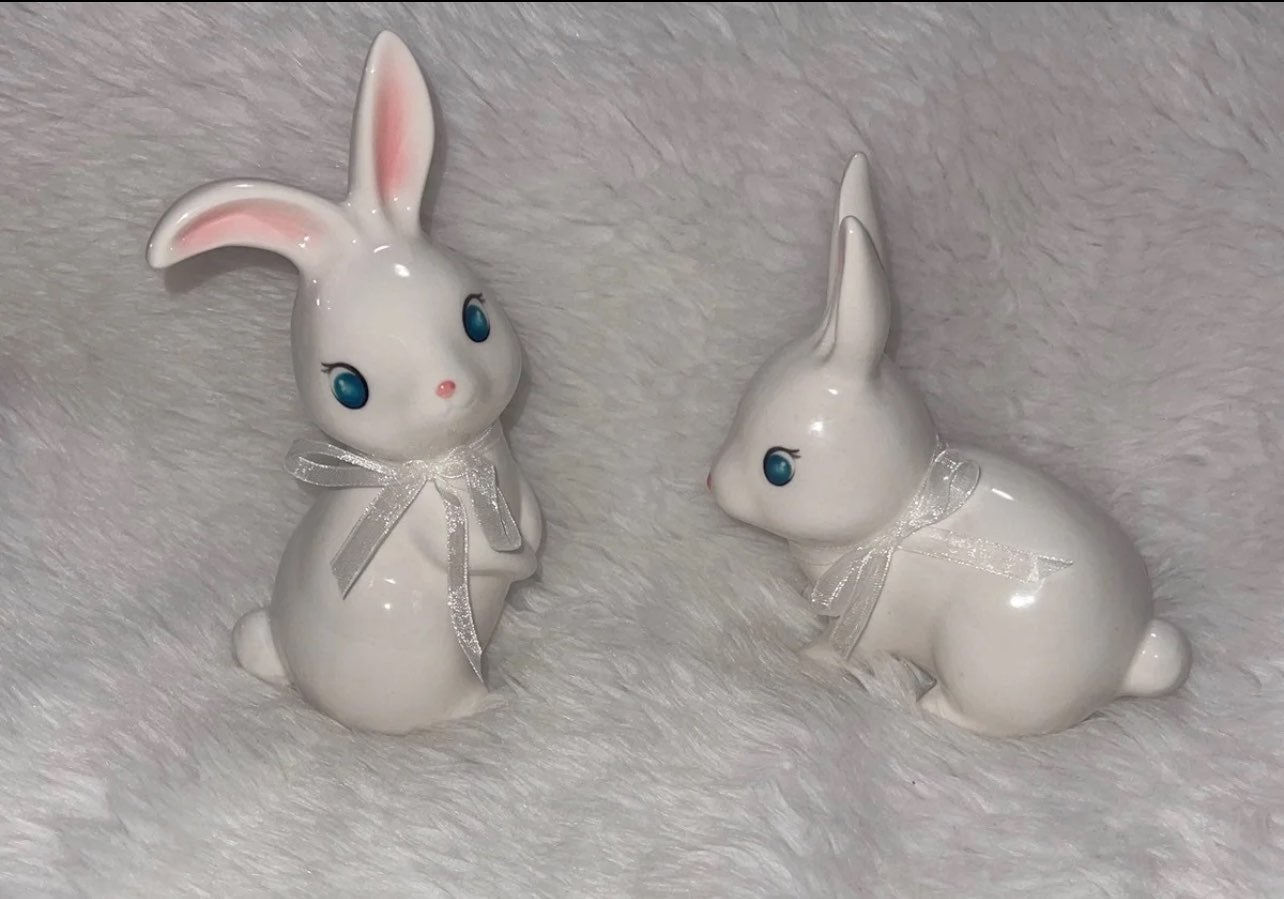 Target Spritz Ceramic Easter Bunnies Set of 2