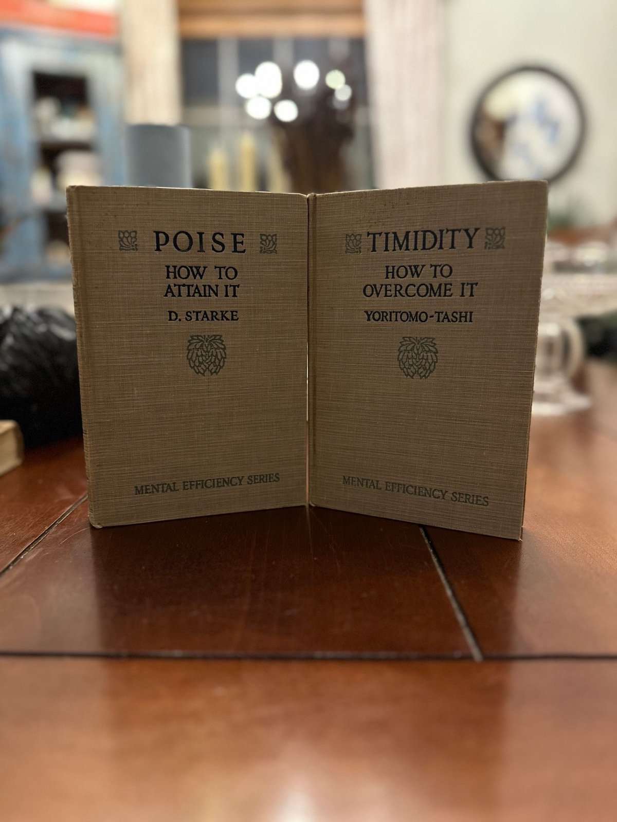 Antique Books - Mental Efficiency Series
