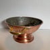 Vintage Copper Colander Strainer w/ Brass Handles Made in Portugal