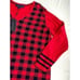 Tommy Hilfiger Cotton Sweater Top 0X Plus Size Red Black Buffalo-Plaid NEW