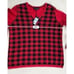 Tommy Hilfiger Cotton Sweater Top 0X Plus Size Red Black Buffalo-Plaid NEW