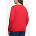 Tommy Hilfiger Cotton Sweater Top 0X Plus Size Red Black Buffalo-Plaid NEW