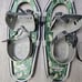 LL Bean Winter Walker Snow Shoes 19 x 7.5 Green Camouflage 50-110 lb Aluminum