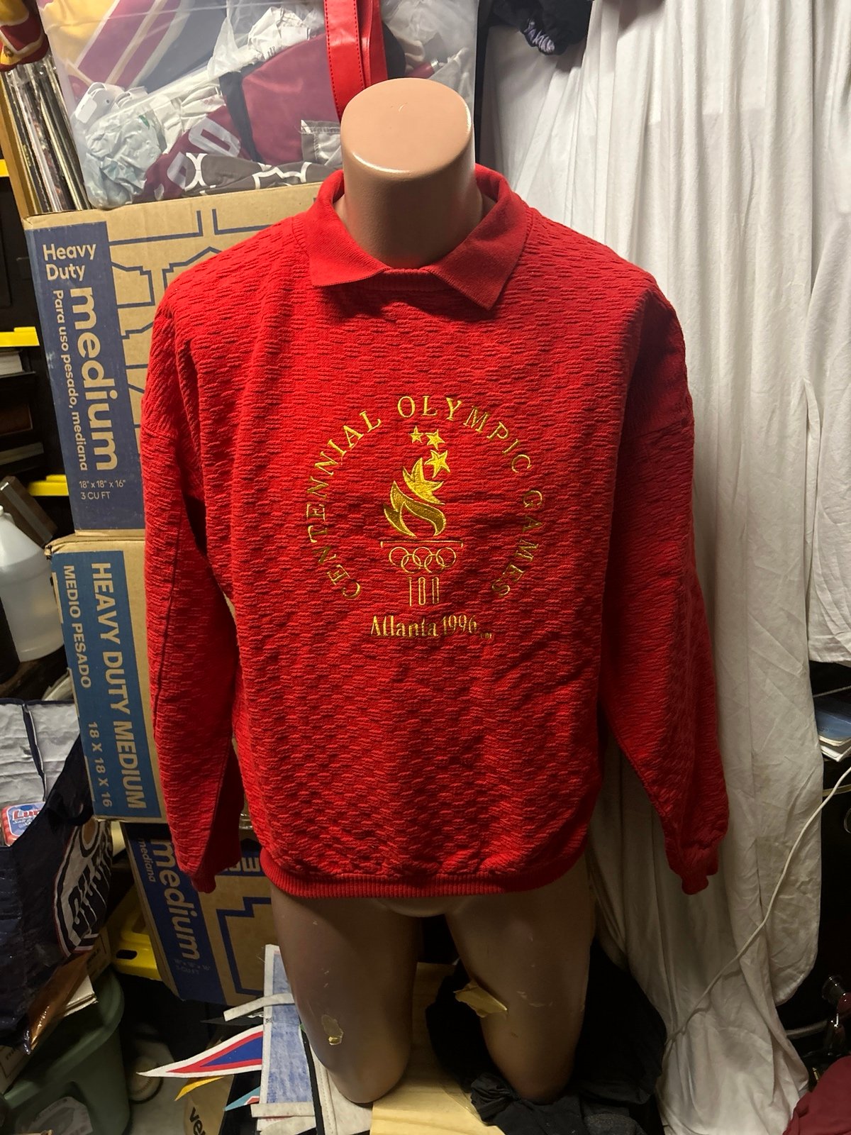 Olympics Souvenir Sweater Atlanta Georgia 1996