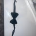Emporio Armani velvet bow tie