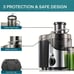 1pc Stainless Steel Centrifugal Juicer