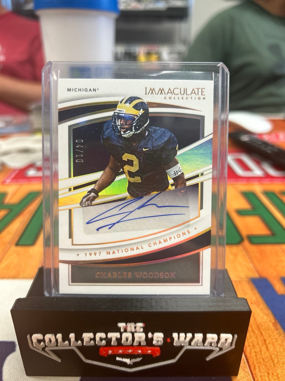 Charles Woodson 04/10 auto