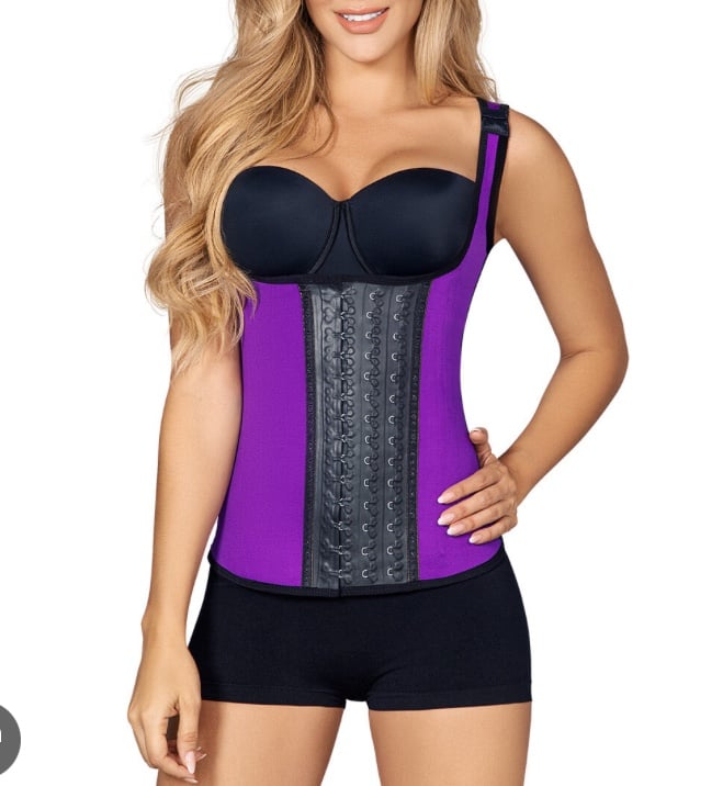 Moldeate Fajas Chaleco Latex Workout Vest Waist Trainer