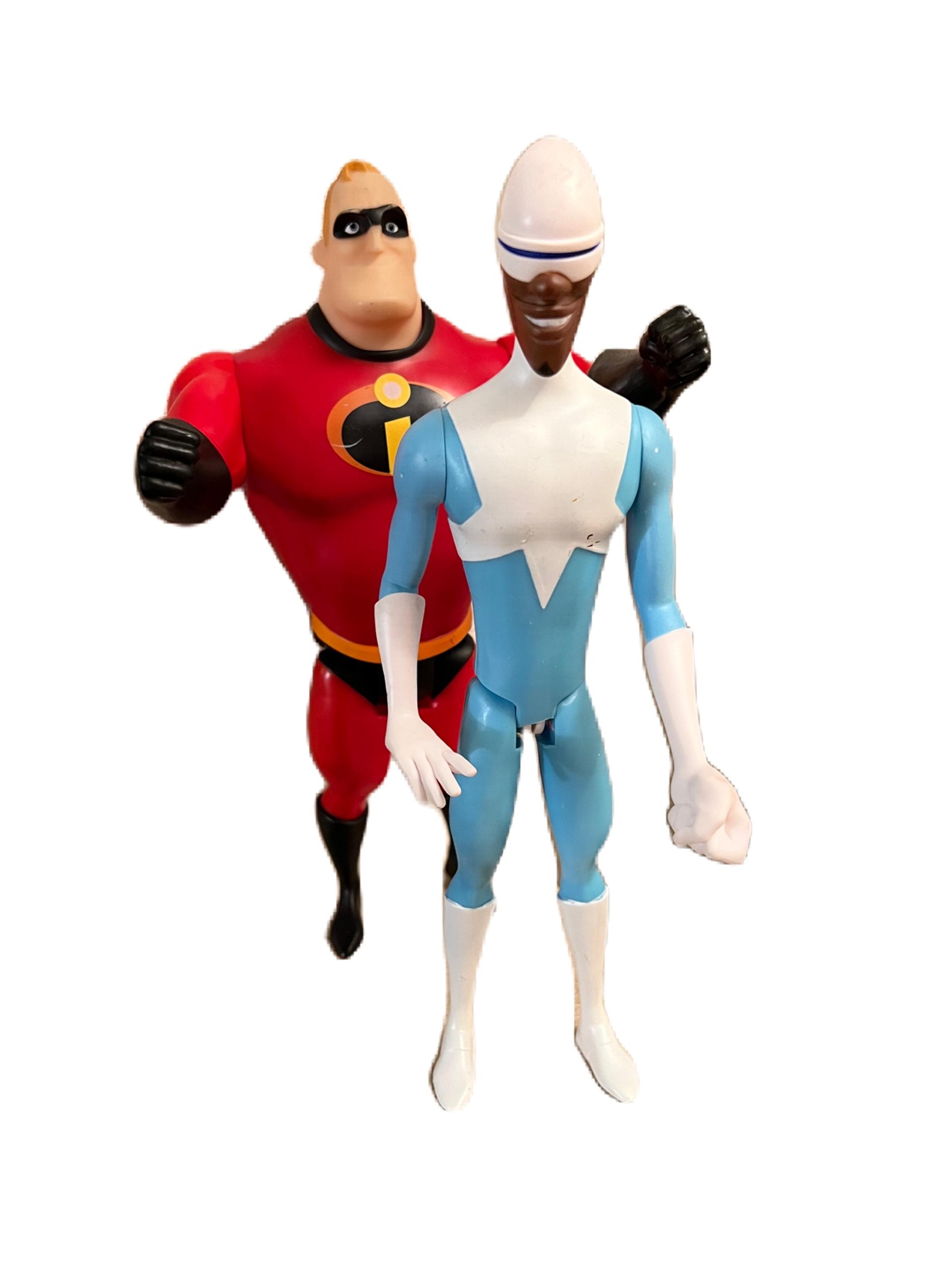 The Incredibles Frozone and Mr. Incredible 12” Toy Action Figure - Disney Pixar