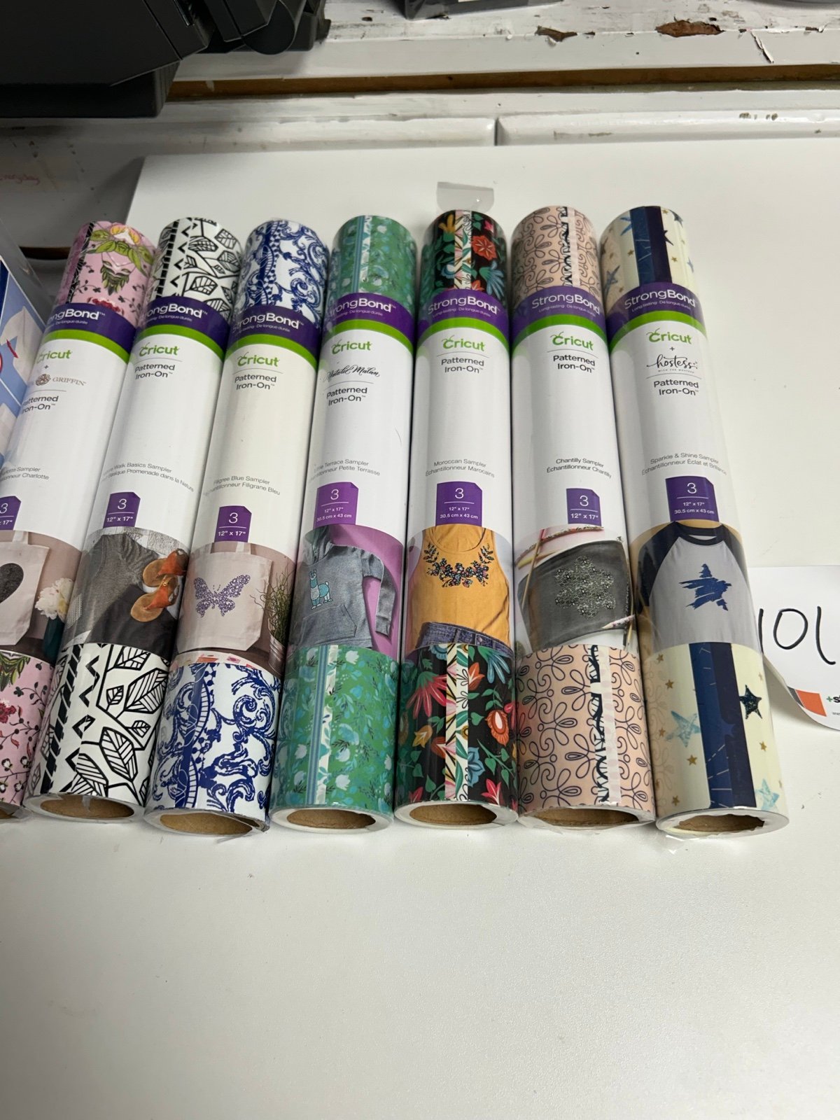 Cricut iron on pattern vinyl
