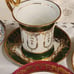 Limoges France and Germany cups and saucers