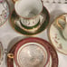 Limoges France and Germany cups and saucers
