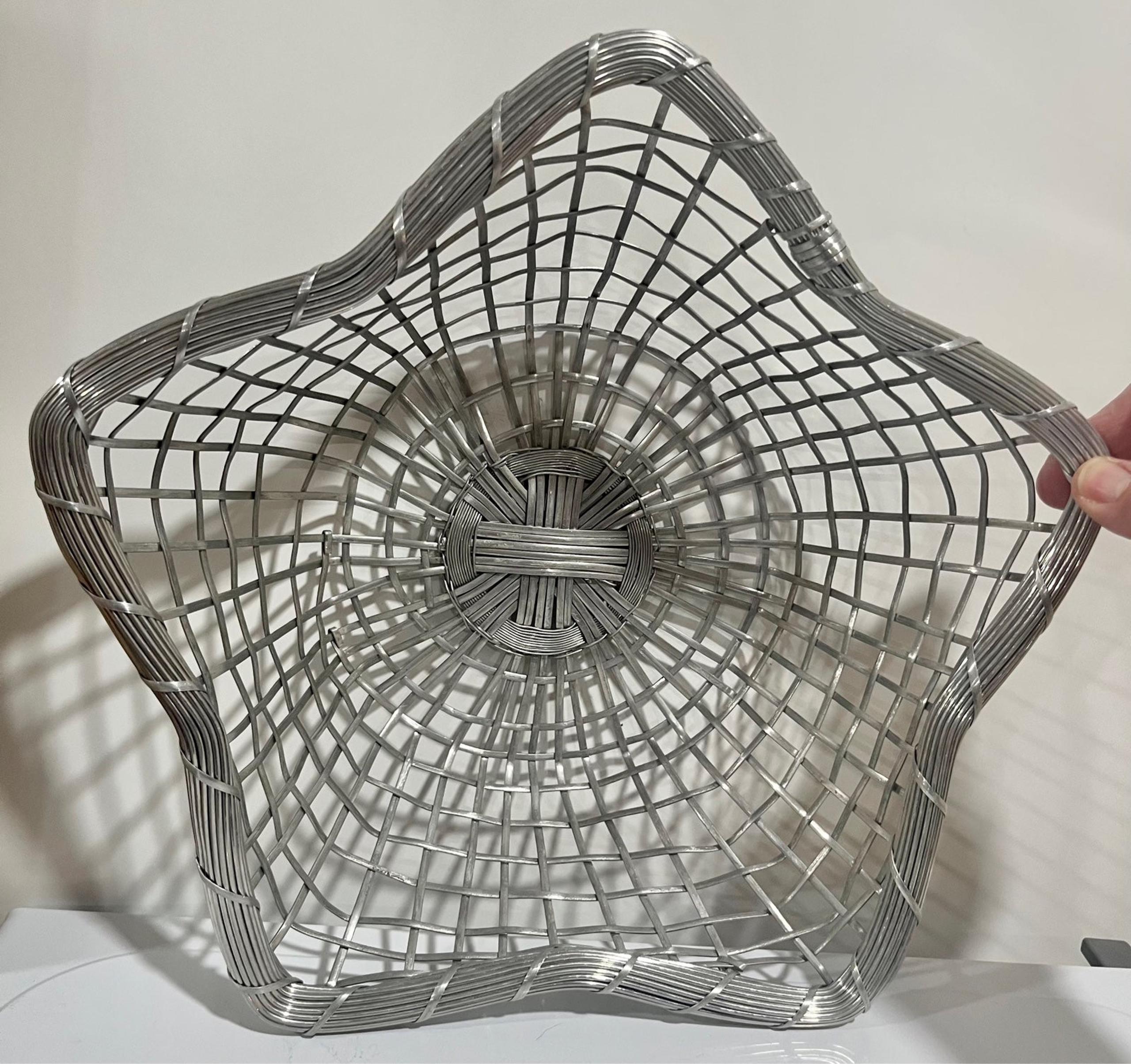 Vintage Aluminum Basket