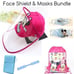 Minnie Baseball Cap, Masks, Bag Bundle