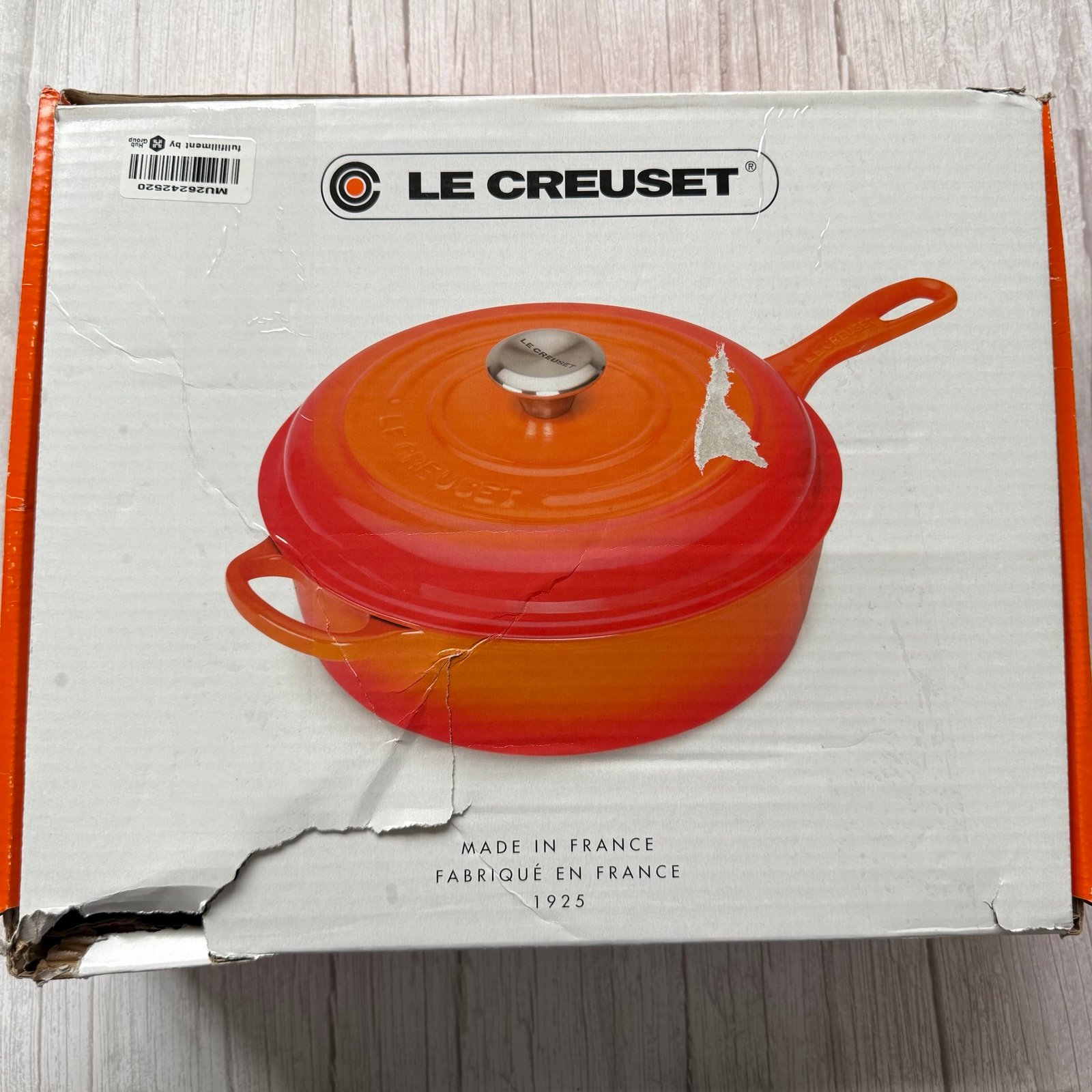 Le Creuset Enameled Cast Iron Cassadou Sauté Pan, 3 3/4-Qt.