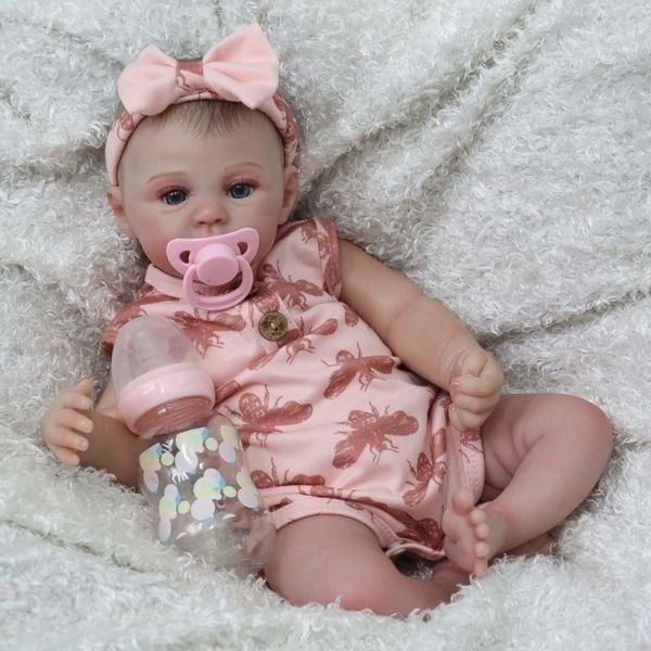 CHAREX Lifelike Reborn Baby Dolls - 18 inch Realistic Baby Doll Weighted Newbor
