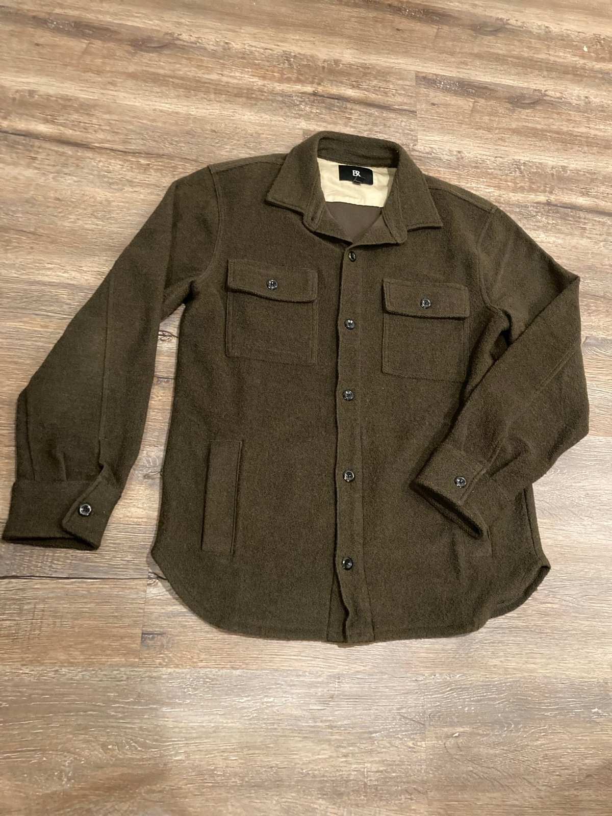 BANANA REPUBLIC Tristan Bouclé Shirt Jacket | Medium Long #734149