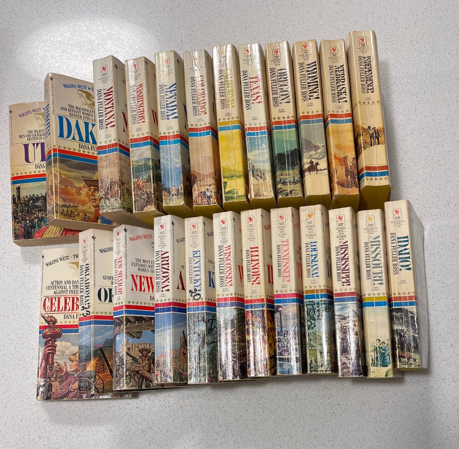 Wagons West Series by Dana Fuller Complete Volume of 24