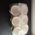 EXQUISITE NEW Pastel 3 Egg Cups Set of 6.