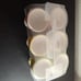 EXQUISITE NEW Pastel 3 Egg Cups Set of 6.