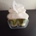 EXQUISITE NEW Pastel 3 Egg Cups Set of 6.