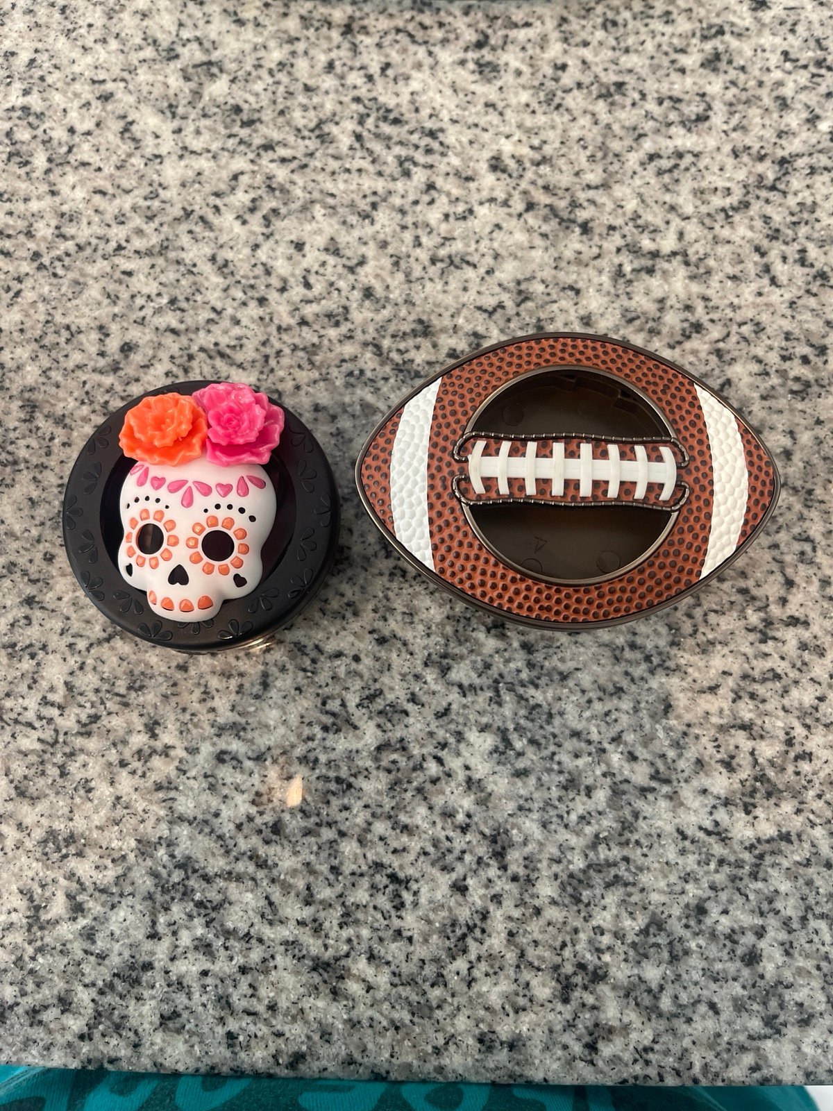 Football & Floral Car Scent Holders