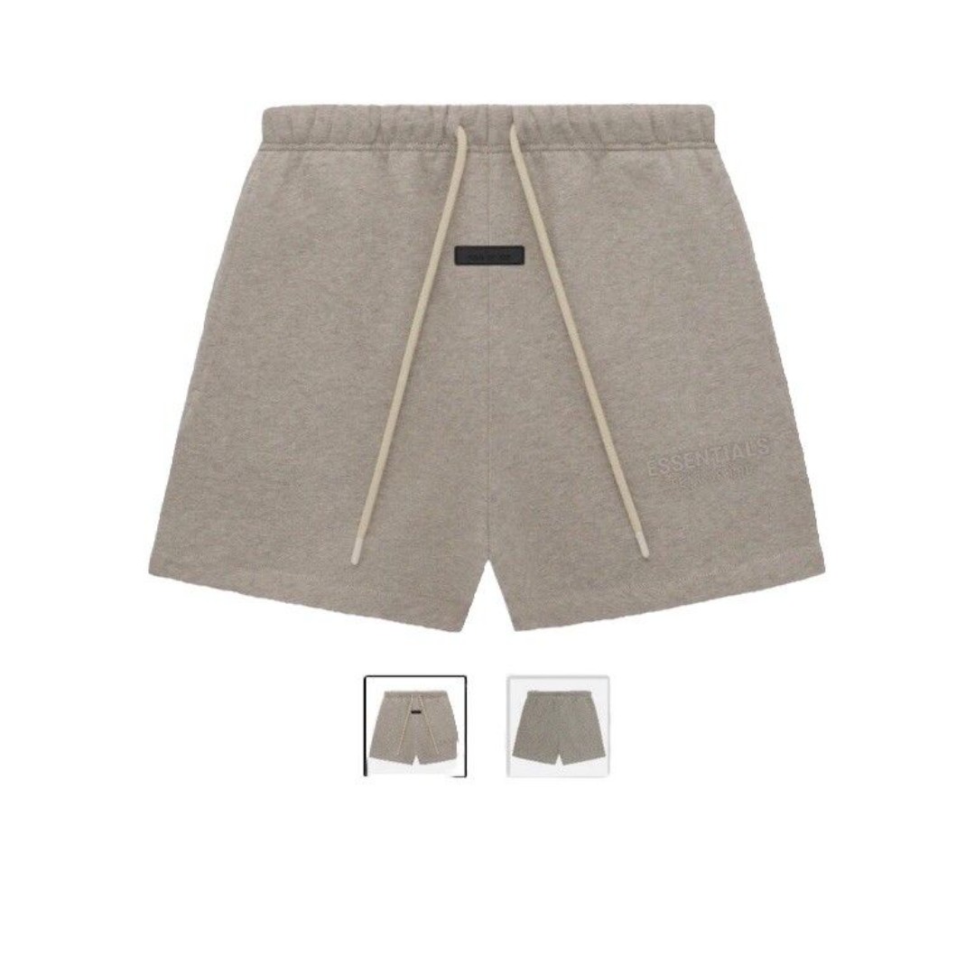 Fear of God Essentials Summer Sweatshort Core Heather Size S 100% Authentic NWOT