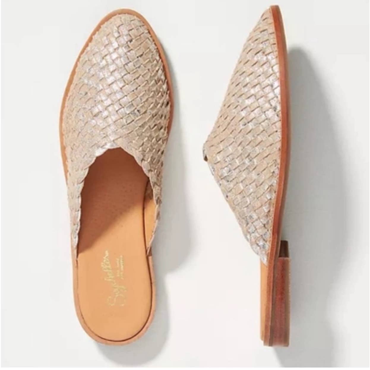 Seychelles store woven mules