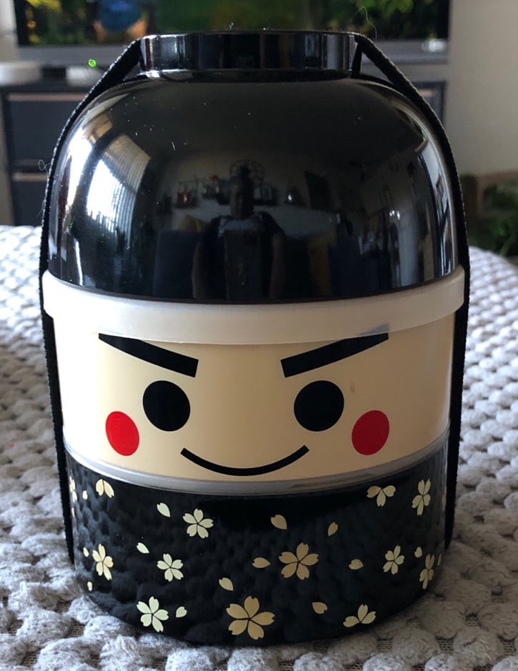 Hakoya Kokeshi Doll Bento Box