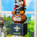 New Orleans Saints NFL Garden Statue Mascot Tiki Tiki Totem