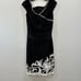 TADASHI SHOJI Flower Patterns Tight Sleeveless V-Neck Medium Party Style size L