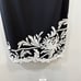 TADASHI SHOJI Flower Patterns Tight Sleeveless V-Neck Medium Party Style size L