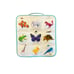 Lovevery Realist Play Kit 19-21Mo Quilted Critter Pockets Animals Cotton Hanger