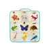 Lovevery Realist Play Kit 19-21Mo Quilted Critter Pockets Animals Cotton Hanger