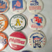 LOT OF 18 - Vintage Major League Baseball (MLB) Pinback Buttons - FREE S&H!