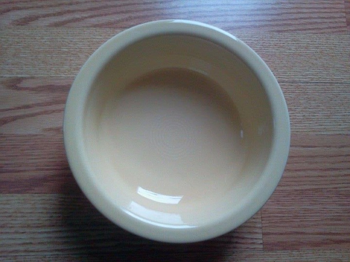 Vintage 80's Fiestaware Pale Yellow 8 1/2 Serving Bowl Retired