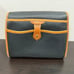 Vintage Dooney Bourke All Weathered Leather Essex Black Pebbled Crossbody Purse