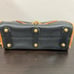 Vintage Dooney Bourke All Weathered Leather Essex Black Pebbled Crossbody Purse