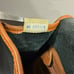 Vintage Dooney Bourke All Weathered Leather Essex Black Pebbled Crossbody Purse