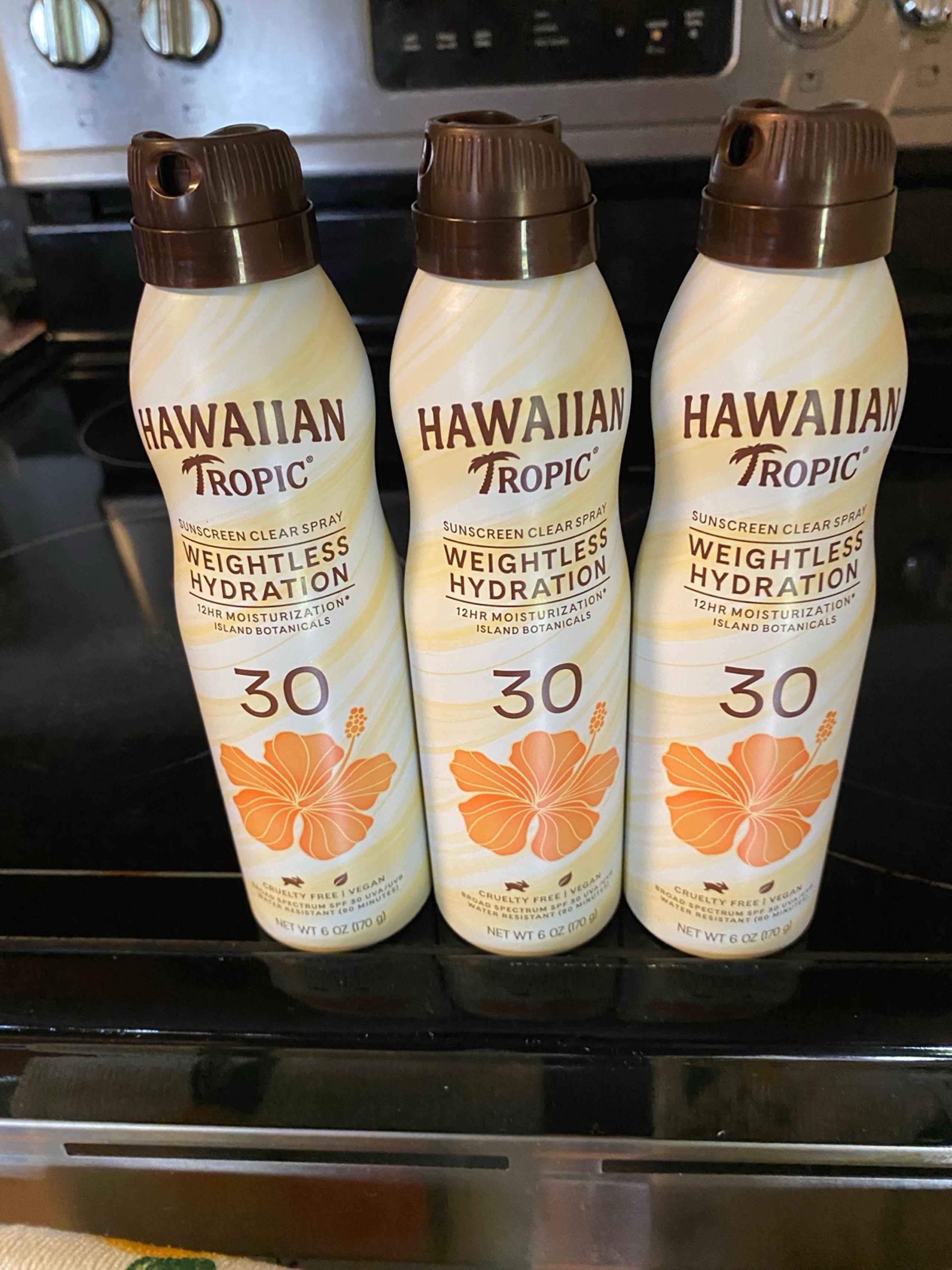 Hawaiian tropic sunscreen 30 spf