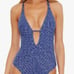 Becca by Rebecca Virtue Sundance Elizabeth 1 Pc Starry Night Swimsuit size M