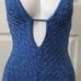 Becca by Rebecca Virtue Sundance Elizabeth 1 Pc Starry Night Swimsuit size M