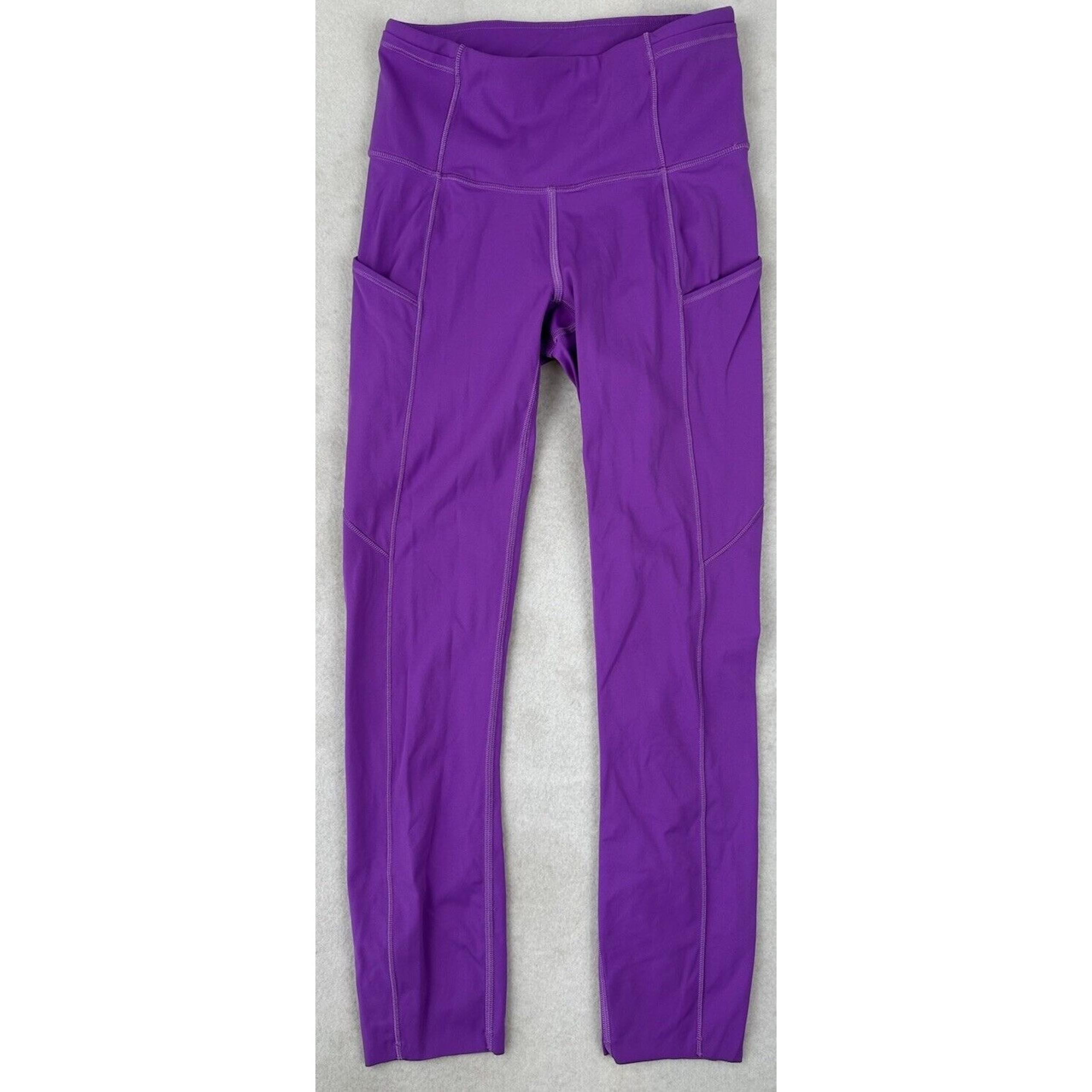 Lululemon Fast Free High-Rise Crop II 23" *Non-Reflective 2 Moonlight Magenta