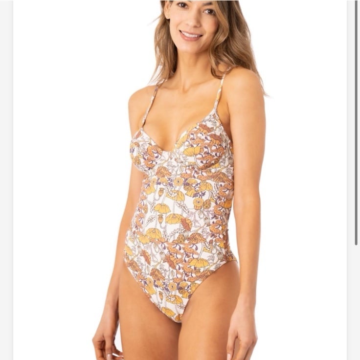 NWT Maaji Debora Standard Underwire One Piece Swimsuit Reversible