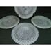 Glass Hobnail Raised Bubble Beaded Salad Plates 8 Set Of 4 Modern Boho Fancy