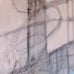 Abstract Mixed media painting