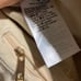 J Crew Purse Women’s Paper Straw Clutch Cotton/Linen Lining Crossbody Gold Chain