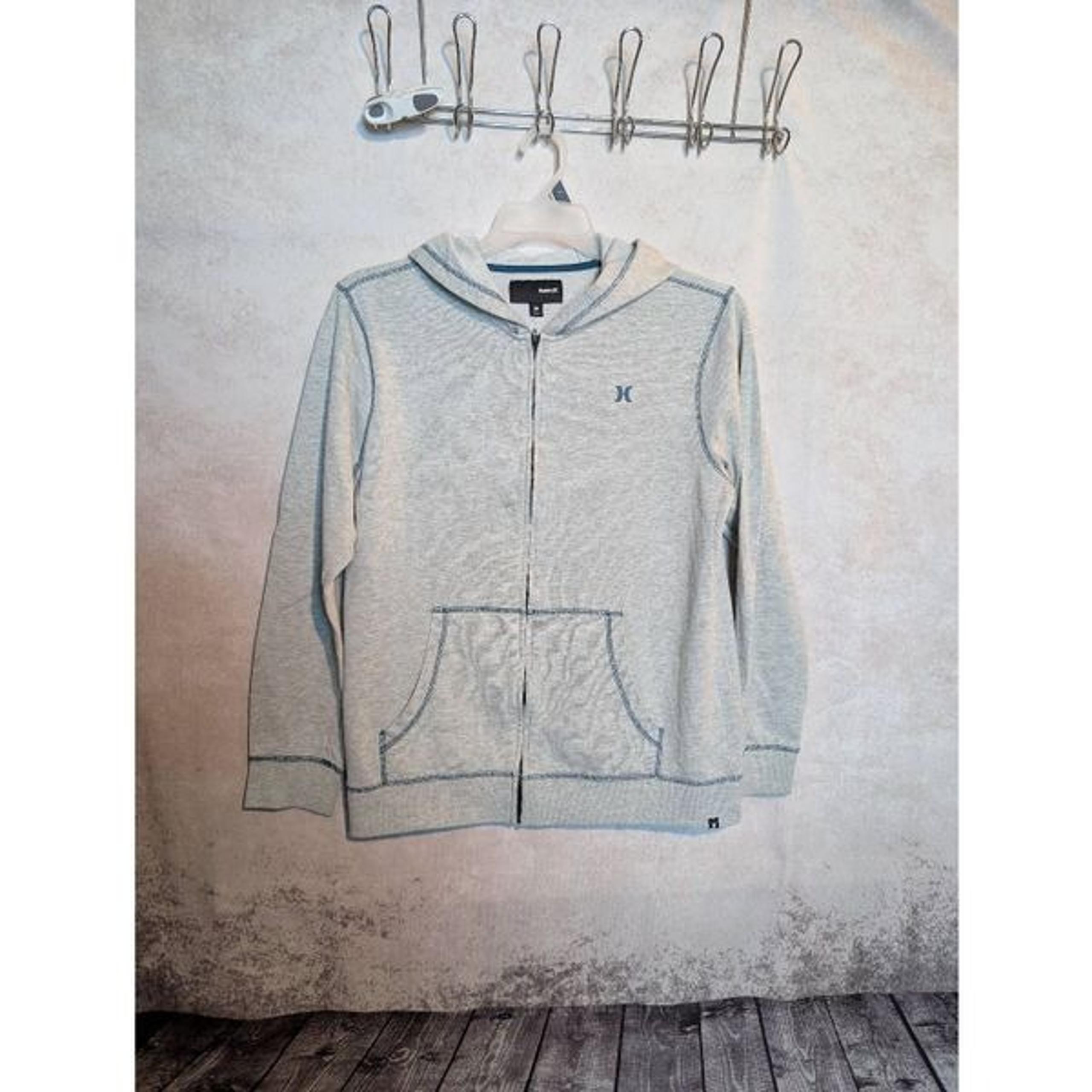 Hurley full zip hoodie size medium