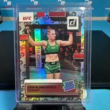 2023 Ufc Panini Donruss Erin Blanchfield 30th Anniversary SSP 20/30 Rated Rookie